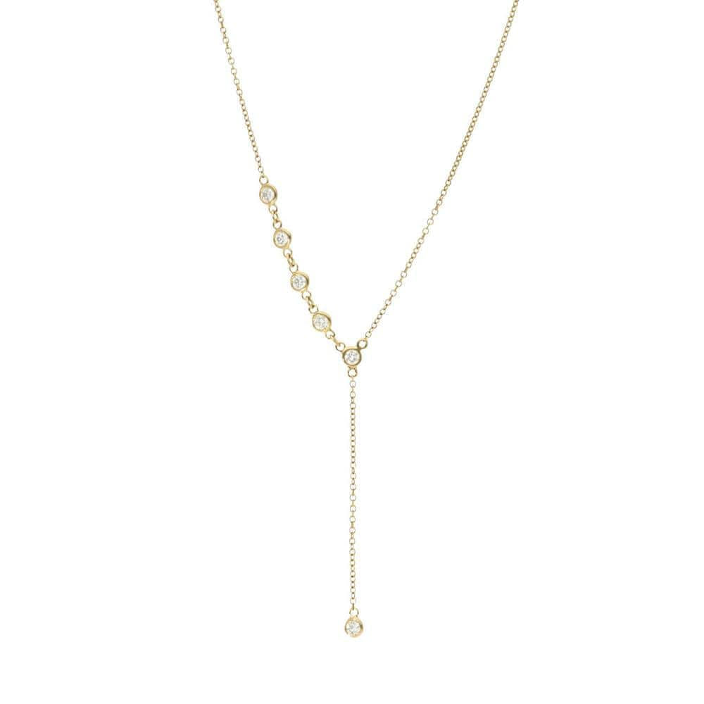 Vela Drop Necklace, front view